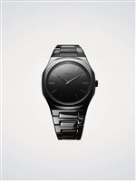 Watch D1 Milano Groovy Black Ultra Thin 39 mm in Steel D1-UHBJ01 - D1-UHBJ01